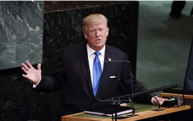 Trump Talks Tough on DPRK, Iran in Debut UN Address